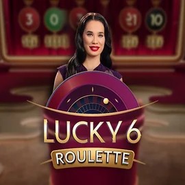 Lucky 6 Roulette casino game by Pragmatic Play – featured logo at Slotsdj Casino