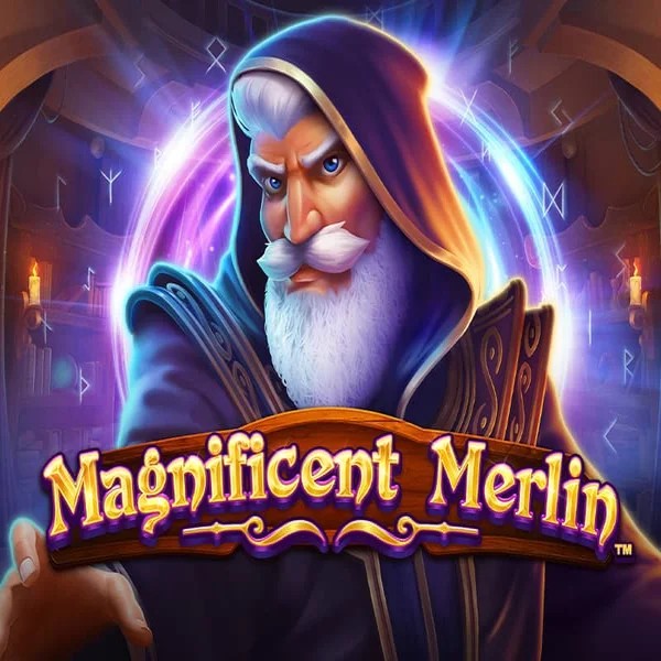 Magnificent Merlin slot icon by Greentube, available at Slotsdj Casino