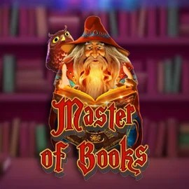 Official Slots logo: Master of Books by Swintt at Slotsdj Casino