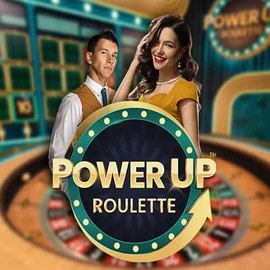 PowerUP Roulette game by Pragmatic Play – logo hosted on Slotsdj Casino