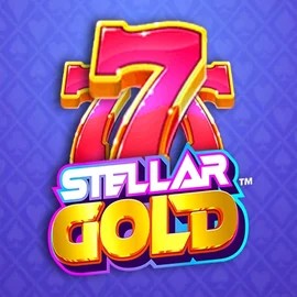 Stellar Gold by Snowborn Games, showcased at slotsdjs.pt – game logo