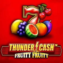 Thunder Cash Fruity Fruity slot logo by Novomatic at Slotsdj Casino