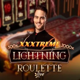 XXXtreme Lightning Roulette slot visual from Evolution available on slotsdjs.pt